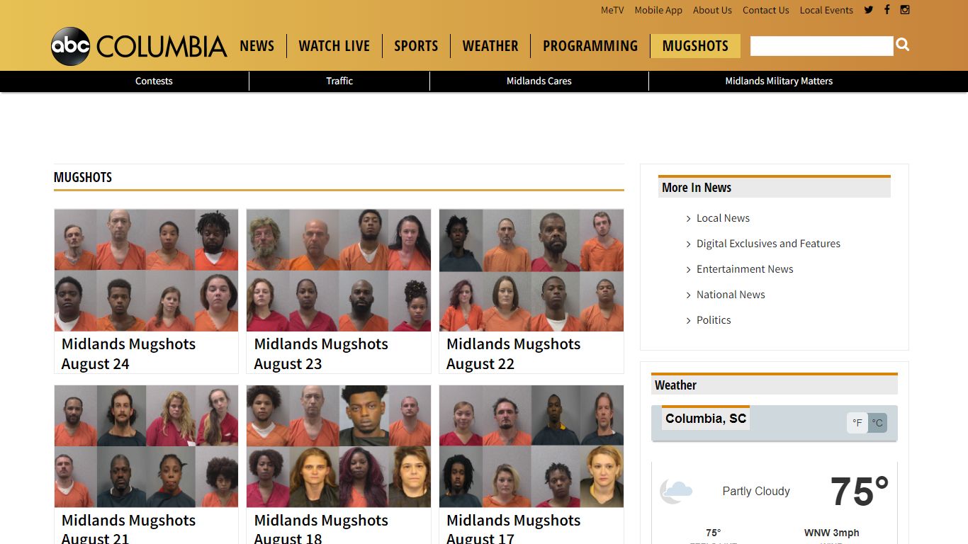 Mugshots - ABC Columbia